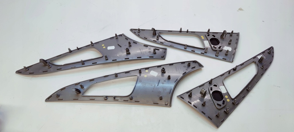 фото №10, Молдинг dekor декоры дверь audi a6 c7 комплект обычное окрашенный серые