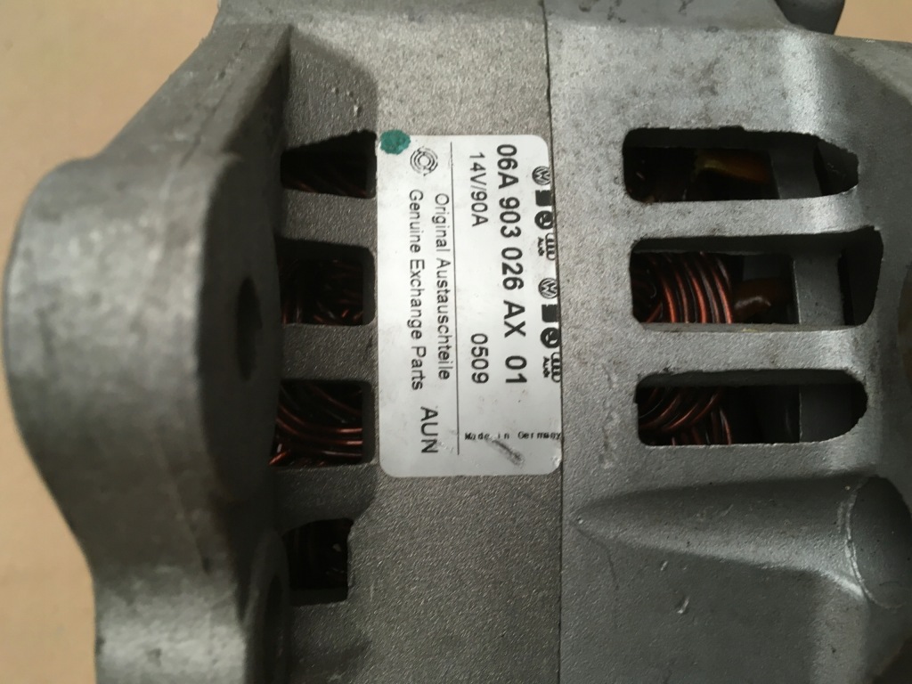 фото №5, Audi vw генератор 06a903026a 06a903026ax новий ory