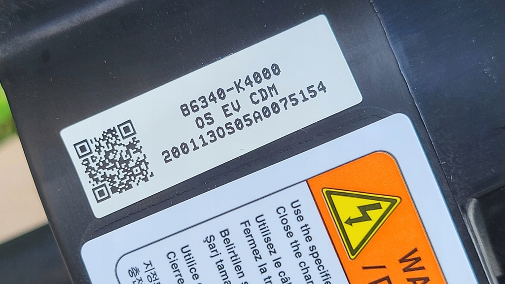 фото №15, Кришка роз'єм заряджання hyundai kona electric ev 18-20 оригінальний номер 86340-k4000 nowa