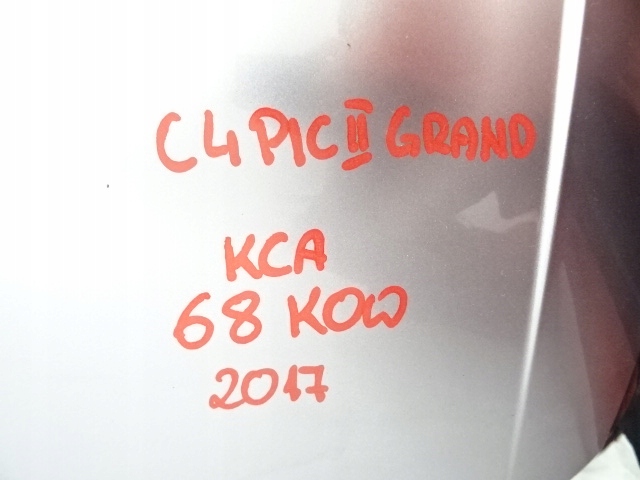 фото №14, Citroen c4 grand picasso ii lift spacetourer крышка багажника задняя kcac