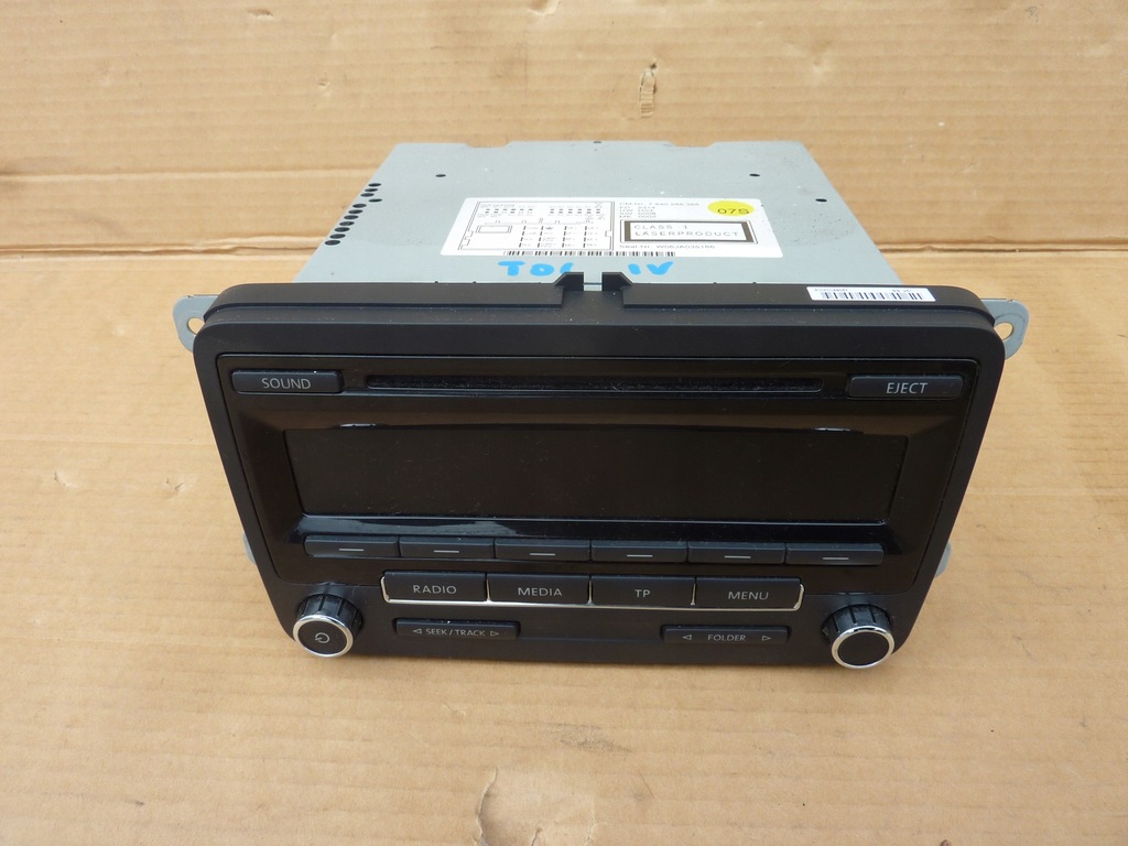 фото №2, Радио cd seat toledo iv 14r оригинал