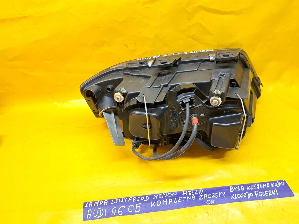 фото №10, Лампа перед ліва ксенон audi a6 c5 97-02r hella europa комплектна .