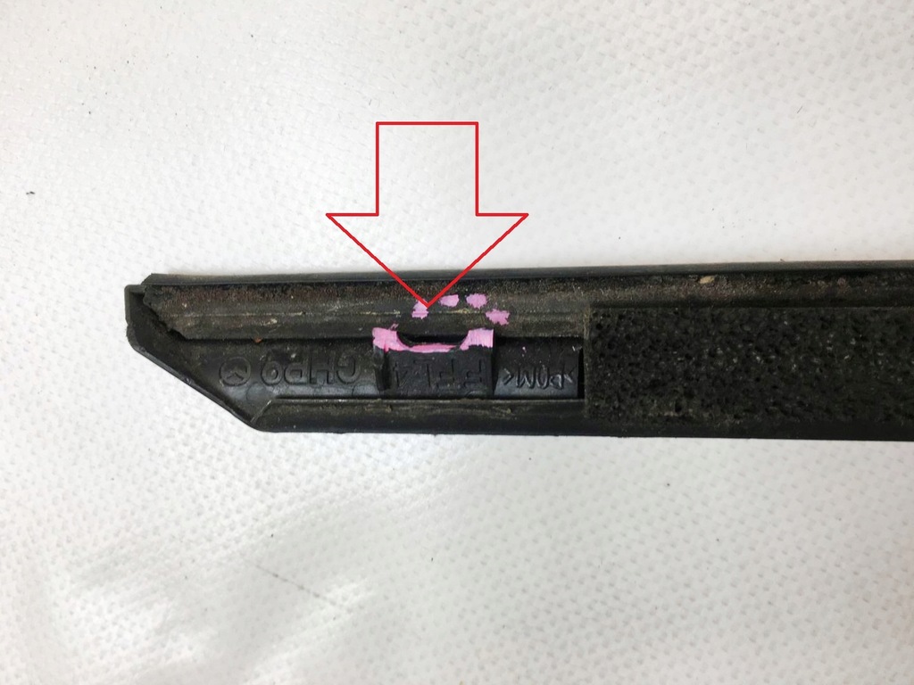 фото №14, Mazda 6 13- молдинг двері лівий перед