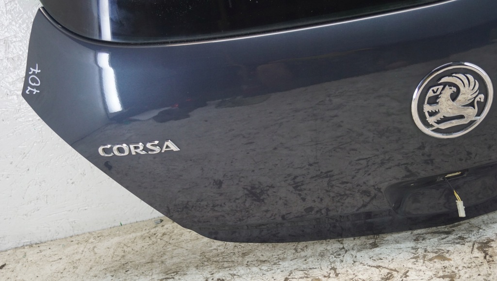 фото №7, Opel corsa d крышка багажника задняя код лакокрасочного покрытия z168 3d