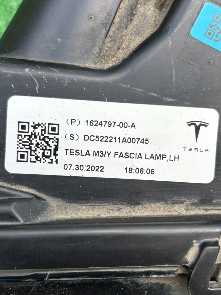 фото №2, Противотуманная фара led drl левый tesla model 3 / y