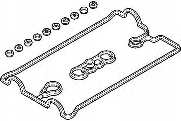 фото №1, Набор прокладка крышки клапанов toyota carina e c
