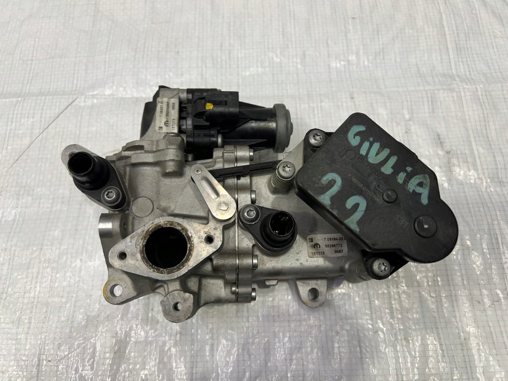 фото №1, Fiat alfa romeo jeep радиатор радиатор выхлопных газов egr 55266772