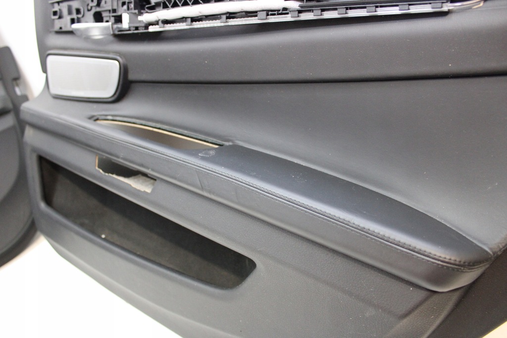 фото №15, Bmw 7 f01 f02 760li inividual bang olufsen обшивка обшивки кожа czarna 4szt