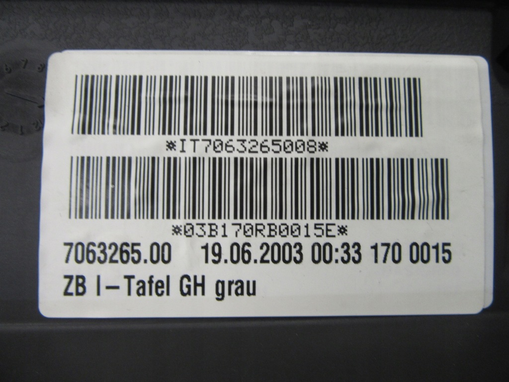 фото №8, Панель приладів приладова bmw 5 e60 e61 europa 03-05r. чашки сіра