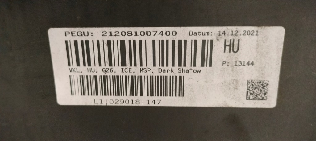 фото №12, Бампер задняя задний bmw 4 g26 m-pakiet