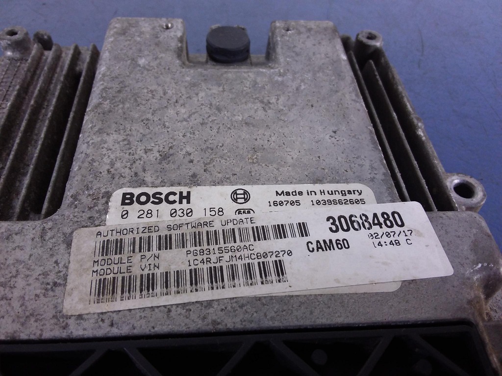 фото №4, Jeep grand cherokee wk2 3.0td блок керування двигуна