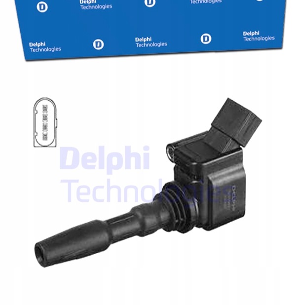 фото №1, Котушка запалювання delphi do vw t-cross 1.0 tsi