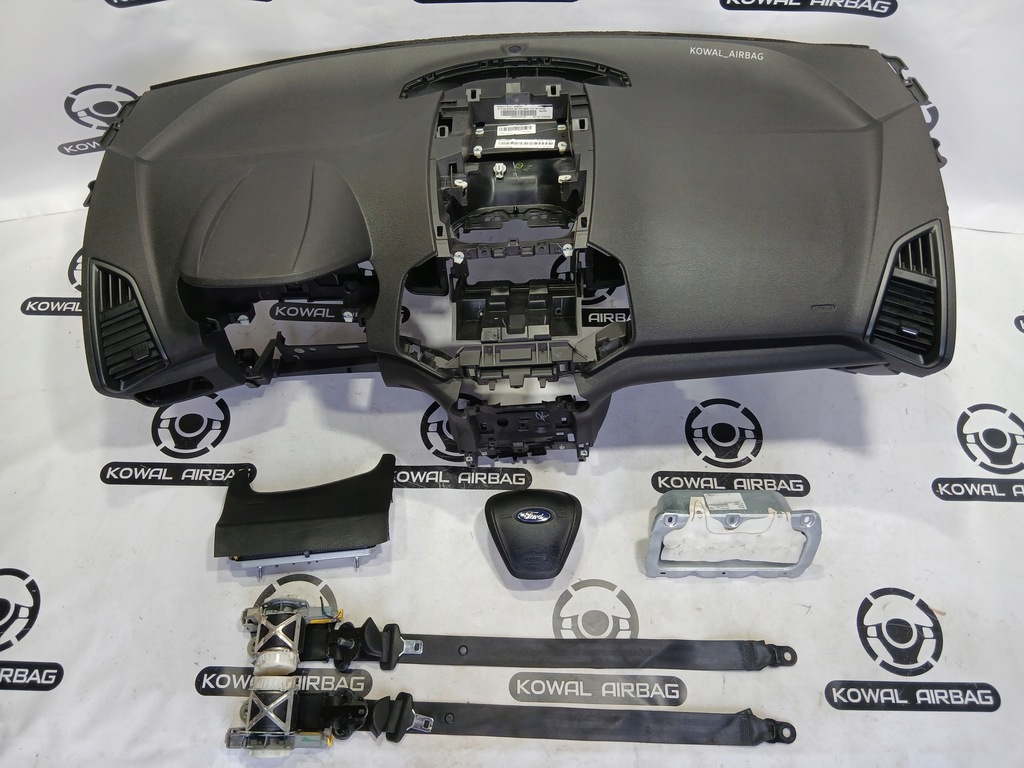 фото №1, Ford ecosport ii ключ панель приладів консоль подушка безпеки подушки безпеки ремені оригінал демонтаж