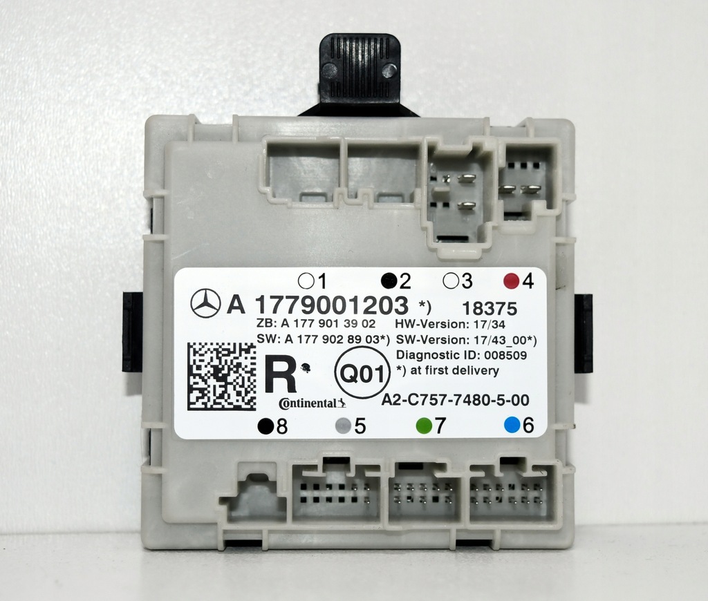 фото №1, Mercedes a klasa w177 модуль блок керування двері