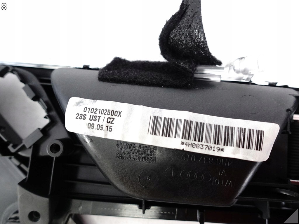 фото №9, Audi a8 s8 4h0 d4 lift 13-17 молдинг dekor двері ліва перед ручка gq2