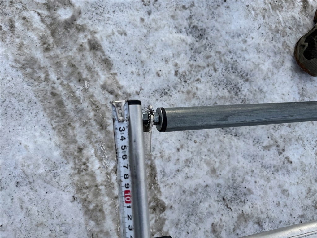 фото №12, Багажник крышный 150 kg mts лестница vw crafter ii 2 man tge 17-26 rok