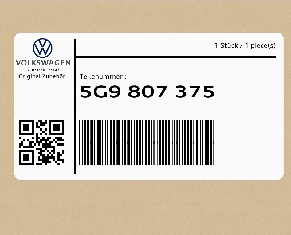 фото №1, Направляющая 5g9807375 vw golf