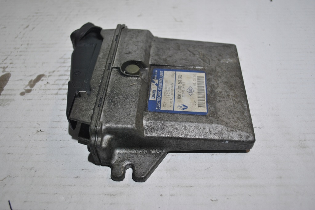 фото №6, Бортовой компьютер двигателя renault kangoo i 1.9 7700868300