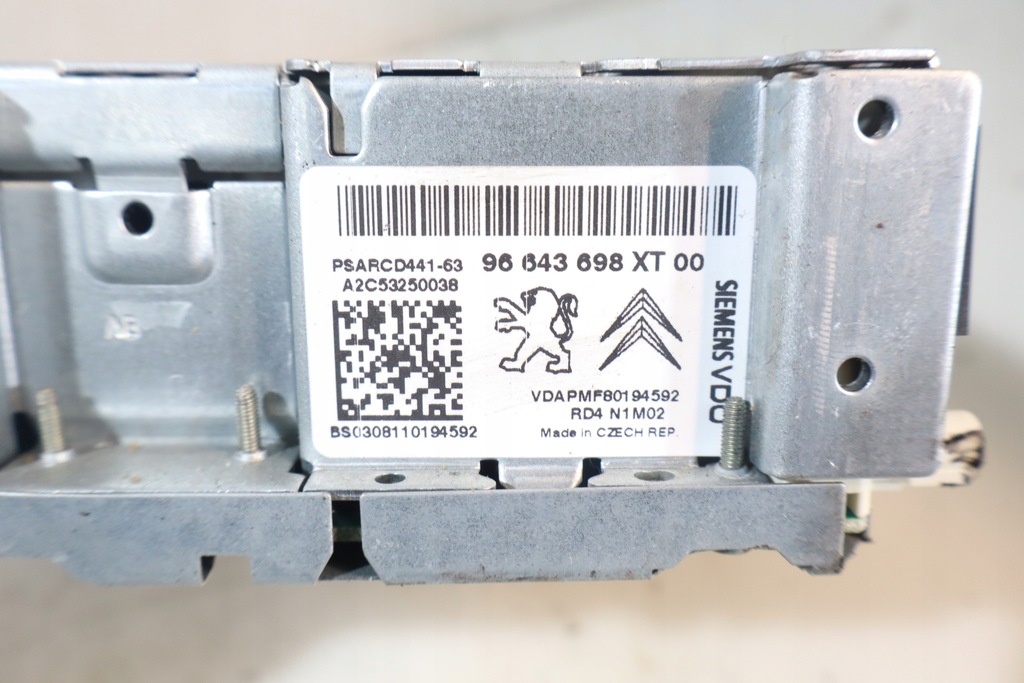 фото №4, Радио citroen c2