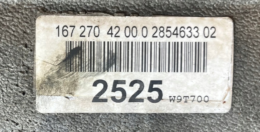 фото №7, Idealna kpl.skrzynia передач mercedes gle w167 300d 21r 1