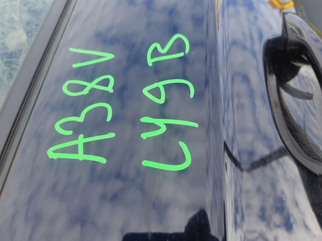 фото №8, Audi a3 8v ly9b 5d дверь правое передние правый перед