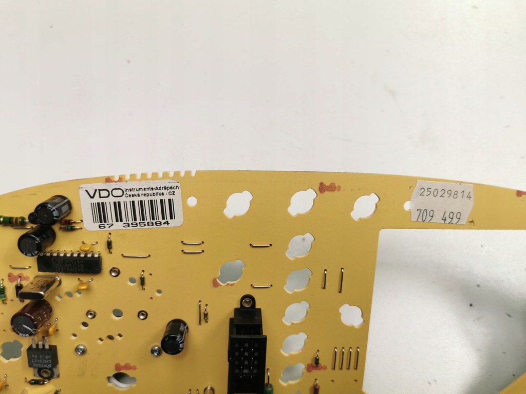 фото №7, Пластина с схемы печатный volkswagen caddy skoda felicia оригинальный номер 6u0919059n