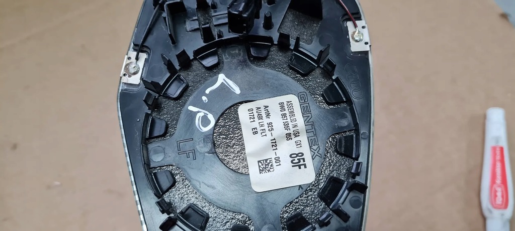 фото №11, S5 8w lift a5 вкладиш дзеркало фотохромний лівий перед 8w0857535f a4 b9 8w