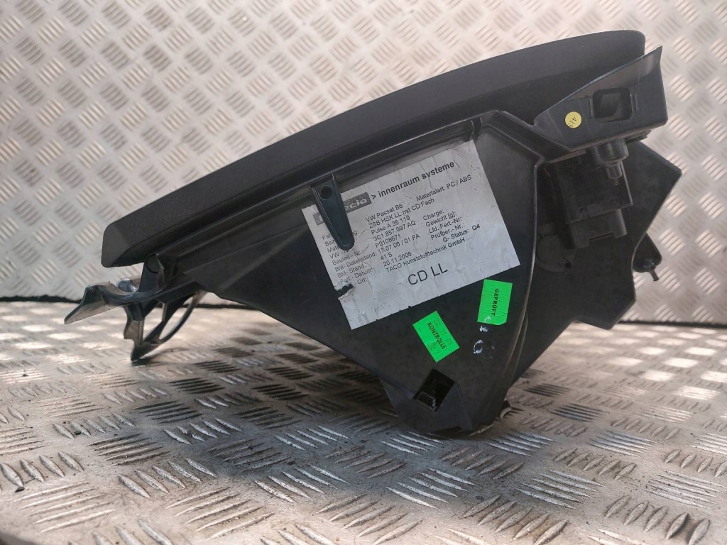 фото №8, Бардачок пасажира volkswagen passat b6 3c1857097aq 3c1857101 3c1857114