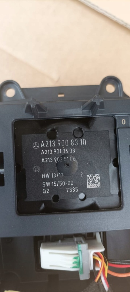 фото №6, Панель контроллер управление idrive переключатели mercedes w213 e klasa amg