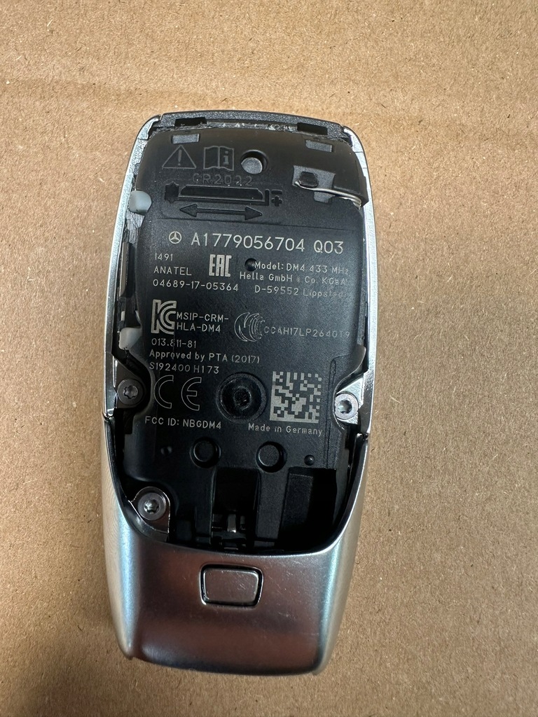 фото №6, Ключ, pilot keyless go, rybka mercedes eqa w243, w177, w247, h247