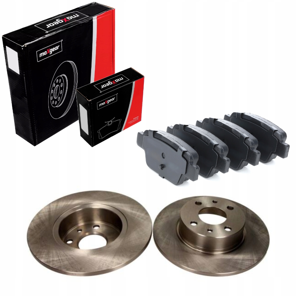 фото №1, Тормозные диски+ тормозные колодки задняя fiat bravo ii multipla stilo