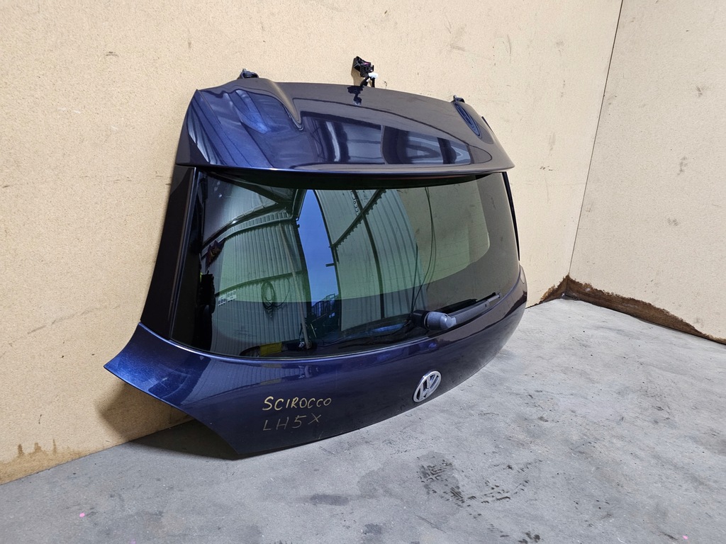 фото №4, Vw scirocco 2008- кришка багажника багажника комплектна bez іржа w колір lh5x