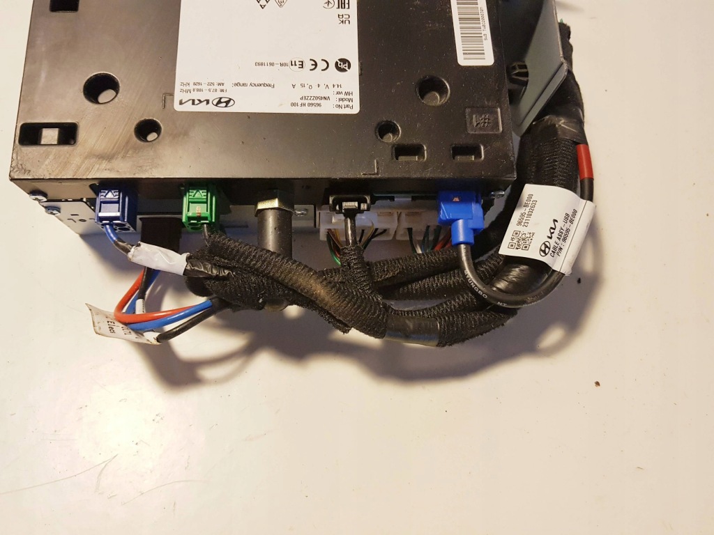 фото №2, Hyundai kona ii 2024 панель / радіопрогравач cd/dvd/gps