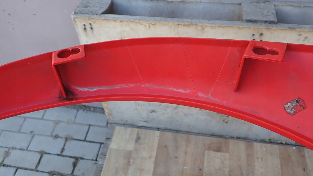 фото №11, Крыло правый задняя smart fortwo i przed lift 98-04 цвет красный eb1 ea4