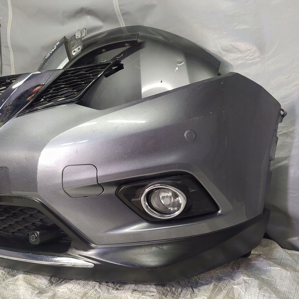 фото №10, Nissan x-trail t32 бампер капот лампы перед 4xpdc