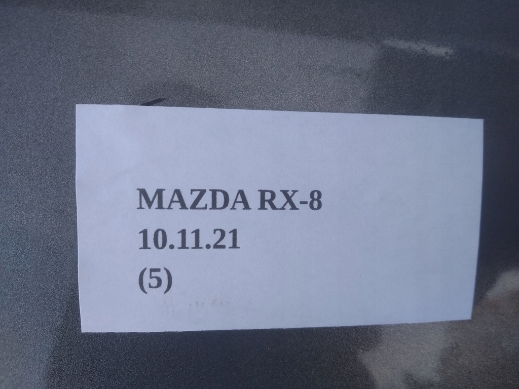 фото №6, Бампер задня mazda rx-8