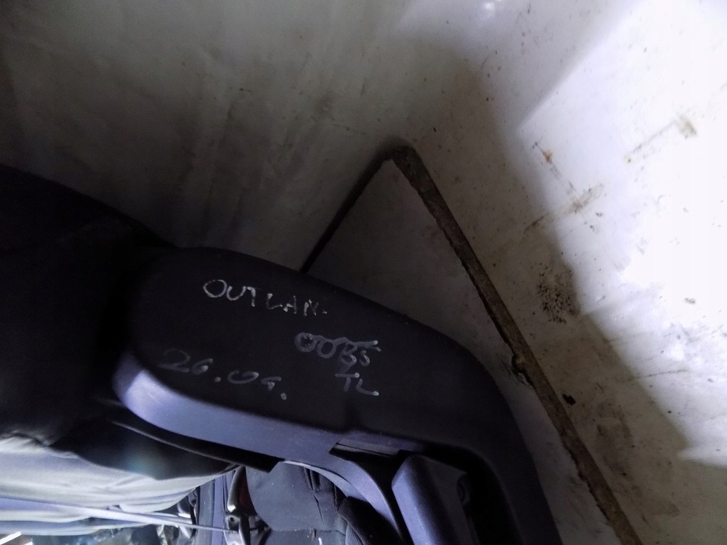 фото №8, Mitsubish outlander ii заднее сиденье задняя сиденье задняя