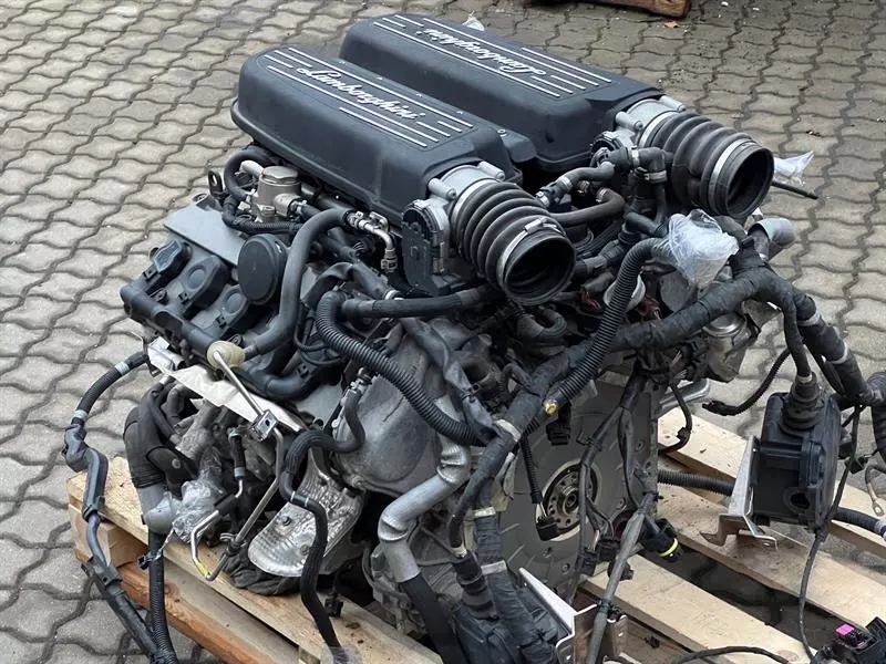 фото №10, Lamborghini huracan 2017 csj 610hp комплектний двигун v10 5.2 07l100015br set