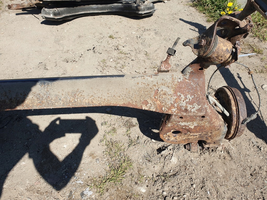 фото №5, Балка задня oś підвіска задня peugeot bipper