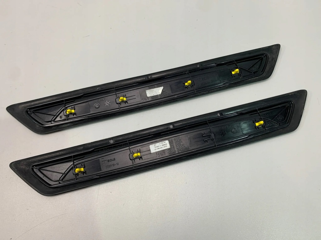 фото №5, Bmw 3 f30 330e накладки пороговые пороги комплект 7407967