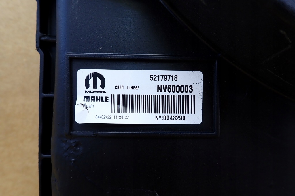 Вентилятор корпус вентилятори fiat ducato boxer jumper 21- 52163441 комплект Зі Шроту