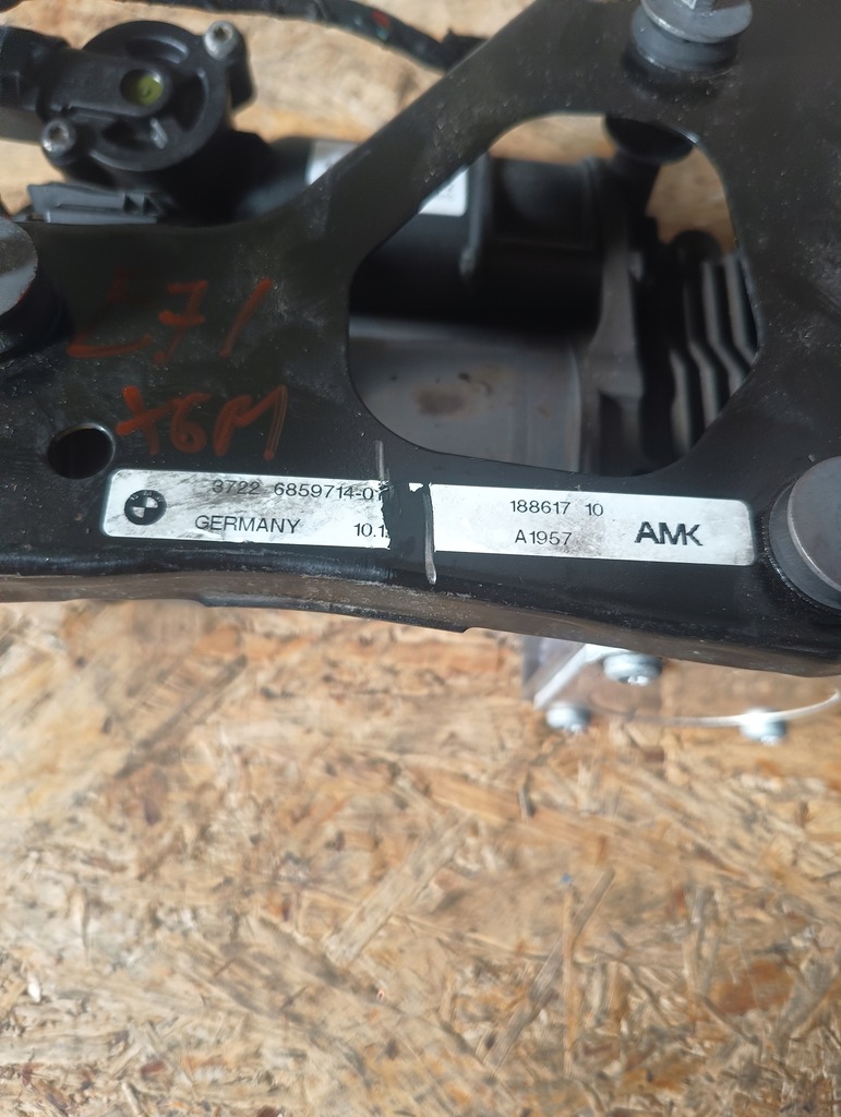 фото №7, Bmw e70 x5 e71 x6 e72 lift компрессор подвеска уровень компрессор подвеска