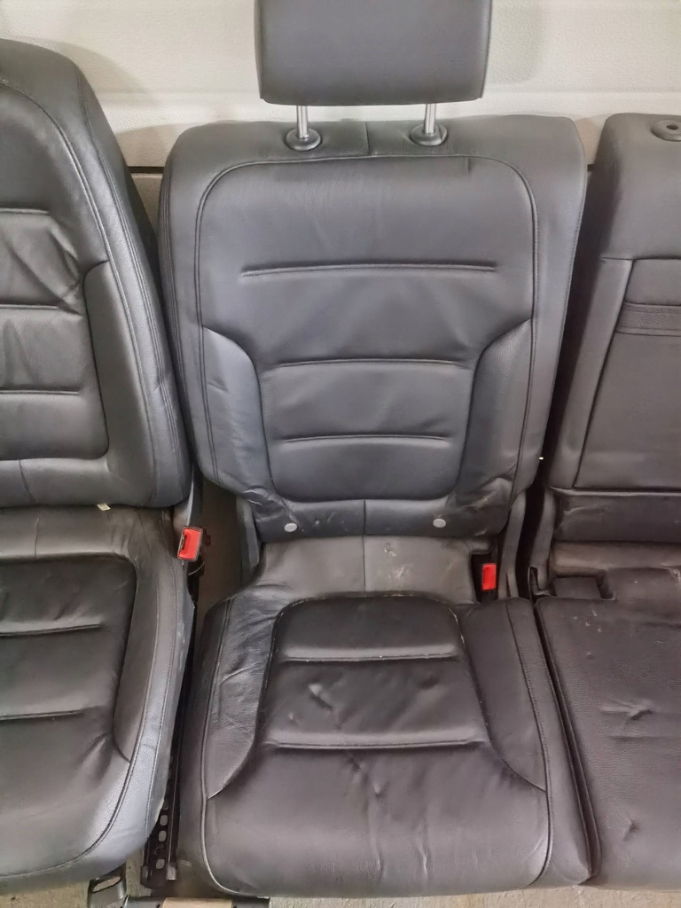 фото №12, 2011 volkswagen touareg ii сиденья / заднее сиденье / обшивки / комплект