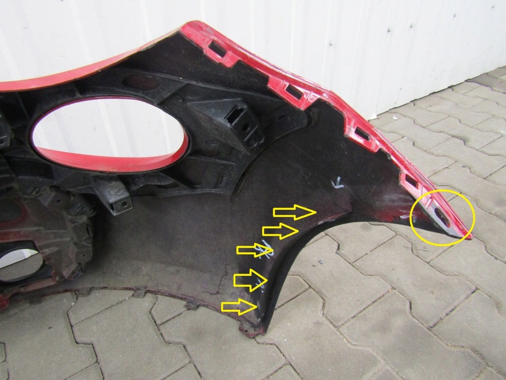 фото №9, Бампер перед передний fiat 500l 500 l 12-17