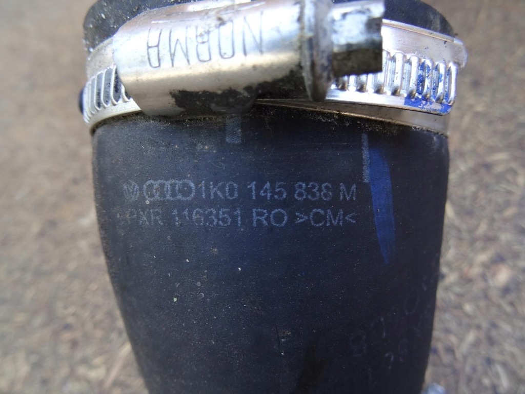 фото №7, Audi a3 8p golf v scirocco 1.8 2.0 tfsi труба wąż интеркулер 1k0145838m