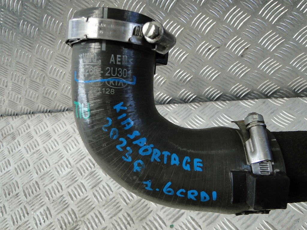 фото №6, Шланг труба интеркулер kia sportage v 1.6crdi 28266-2u301