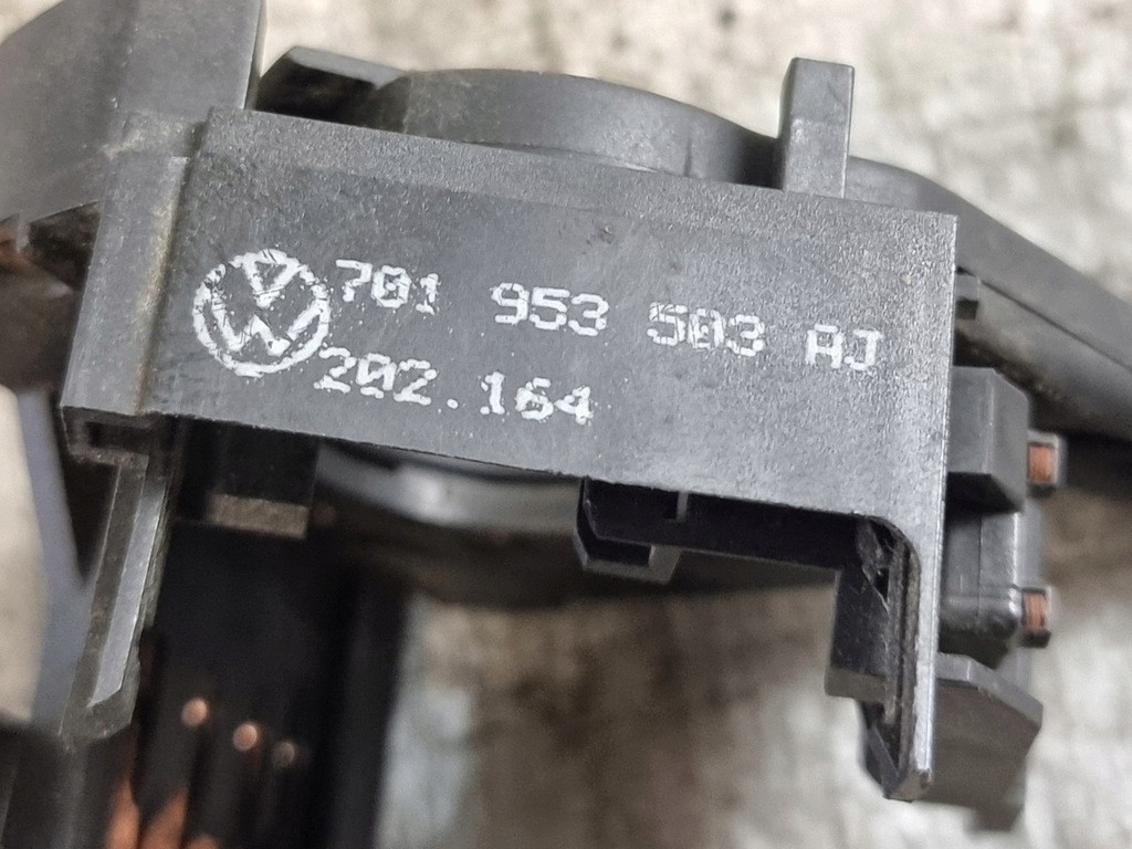 фото №8, Переключатель рычаг дворник оригинальный номер 701953503aj vw t4 1.9 td 50kw 95r