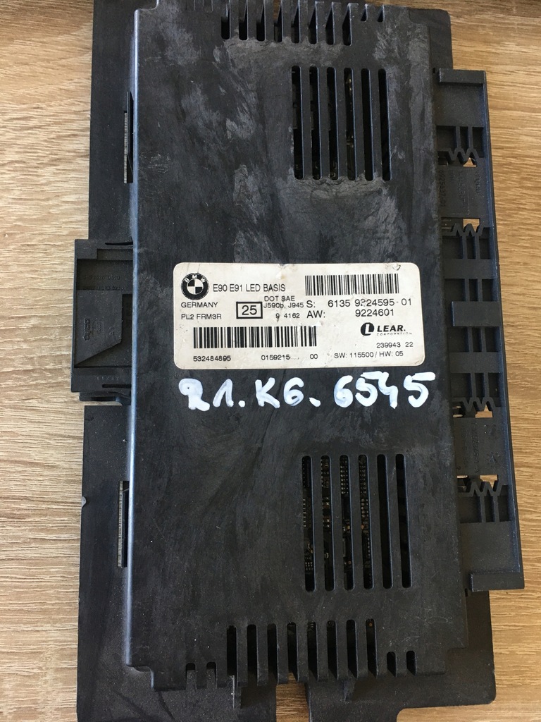 фото №1, Bmw e90 e91 модуль света led basis 9224595