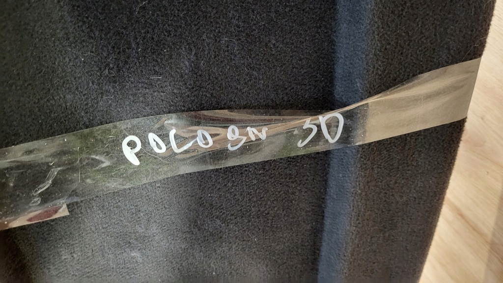 фото №6, Полка багажника vw polo 9n 01-06 hb 3d