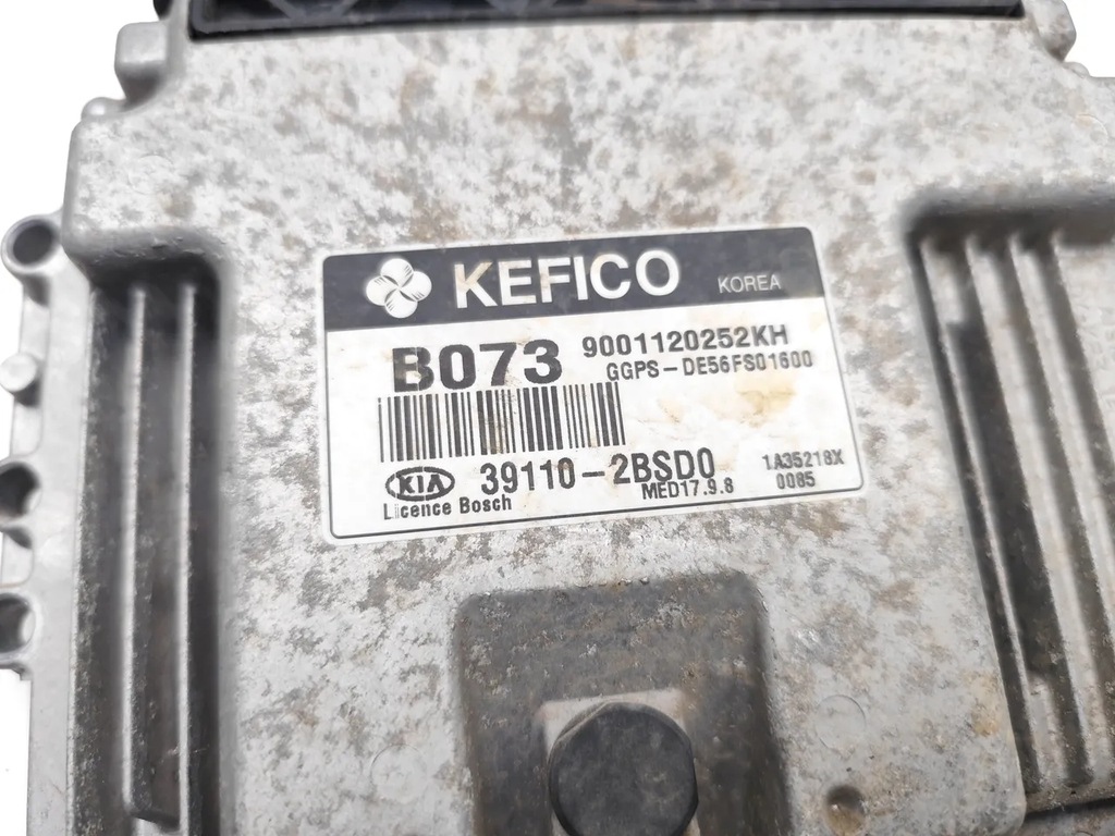 фото №7, Kia soul блок управления / модуль ecu 1.6 gdi бензин 97kw 132 hp 39110-2bsd0
